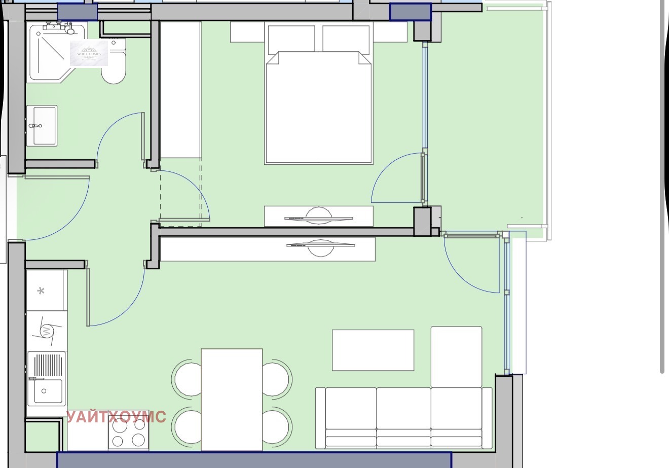 Продава 2-СТАЕН, гр. София, Малинова долина, снимка 11 - Апартаменти - 53962313