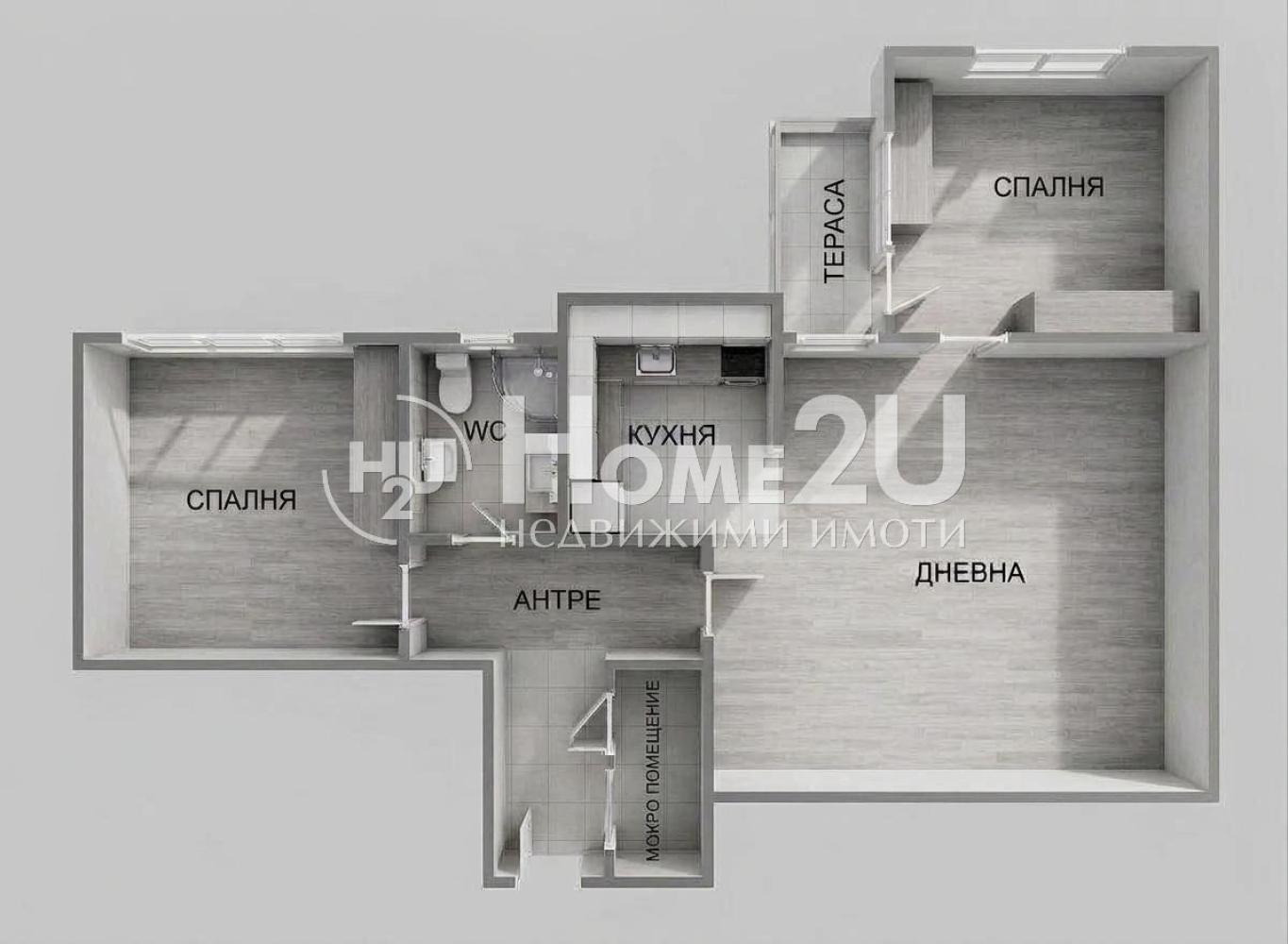 Продава 3-СТАЕН, гр. Пловдив, Кършияка, снимка 9 - Апартаменти - 54300232