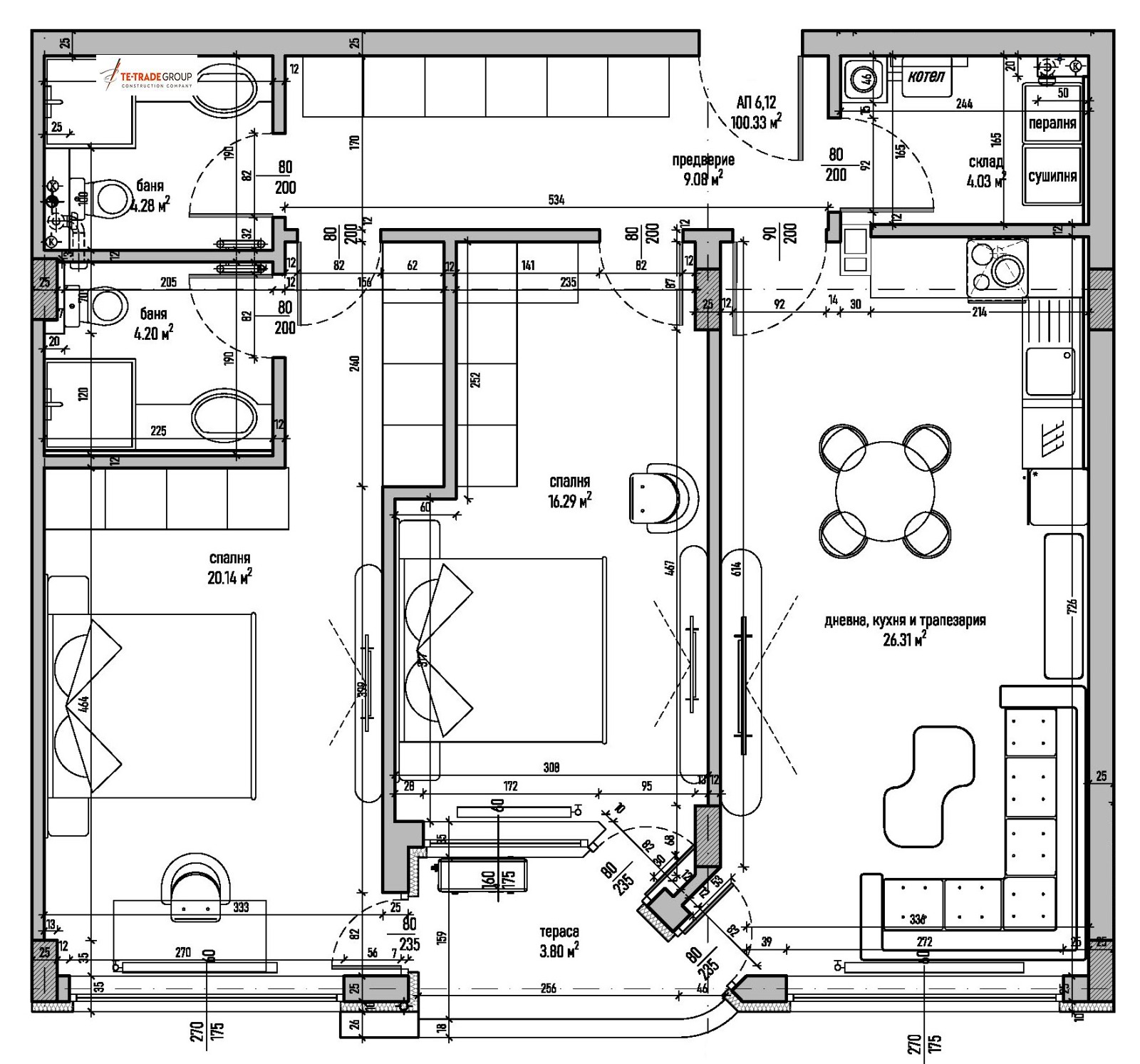 Продава 3-СТАЕН, гр. София, Малинова долина, снимка 5 - Апартаменти - 56188901