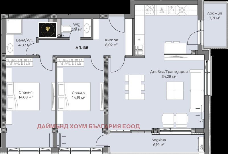 Продава  3-стаен град Пловдив , Христо Смирненски , 127 кв.м | 19162001 - изображение [2]