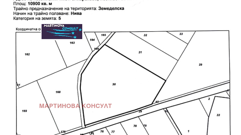 Продава ПАРЦЕЛ, с. Хераково, област София област