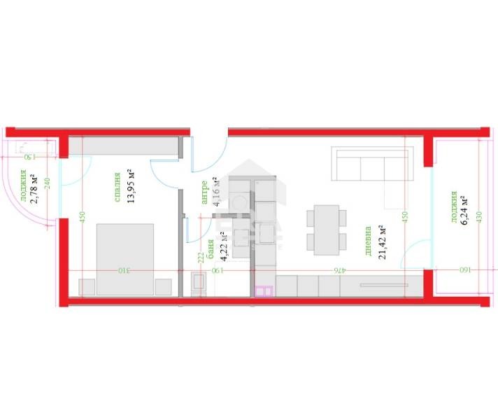 Продава 2-СТАЕН, гр. Варна, Трошево, снимка 16 - Апартаменти - 53018599