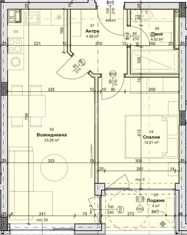 Продава 2-СТАЕН, гр. Варна, Виница, снимка 9 - Апартаменти - 54590930