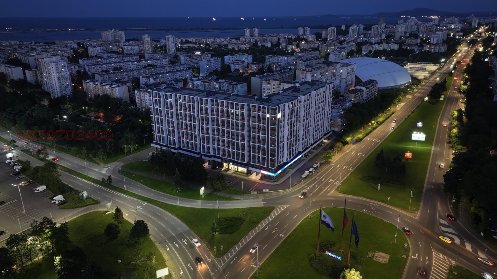 Продава 2-СТАЕН, гр. Бургас, Изгрев, снимка 2 - Апартаменти - 56068679