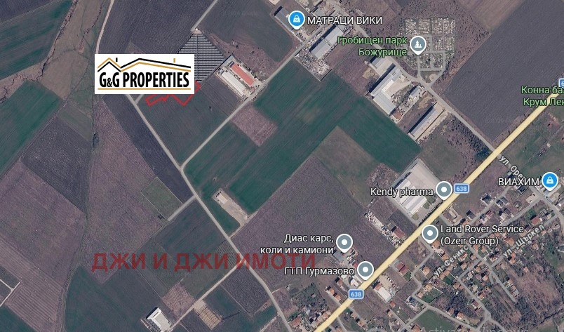 Продава ПАРЦЕЛ, с. Гурмазово, област София област, снимка 2 - Парцели - 55739832