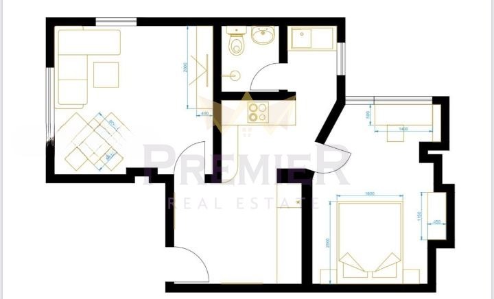 Продава 2-СТАЕН, гр. София, Център, снимка 2 - Апартаменти - 56530542