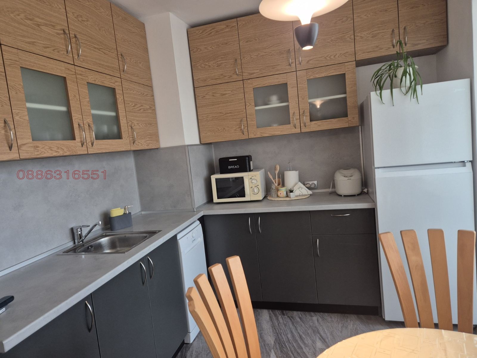 Дава под наем 2-СТАЕН, гр. София, Хаджи Димитър, снимка 9 - Апартаменти - 53699883