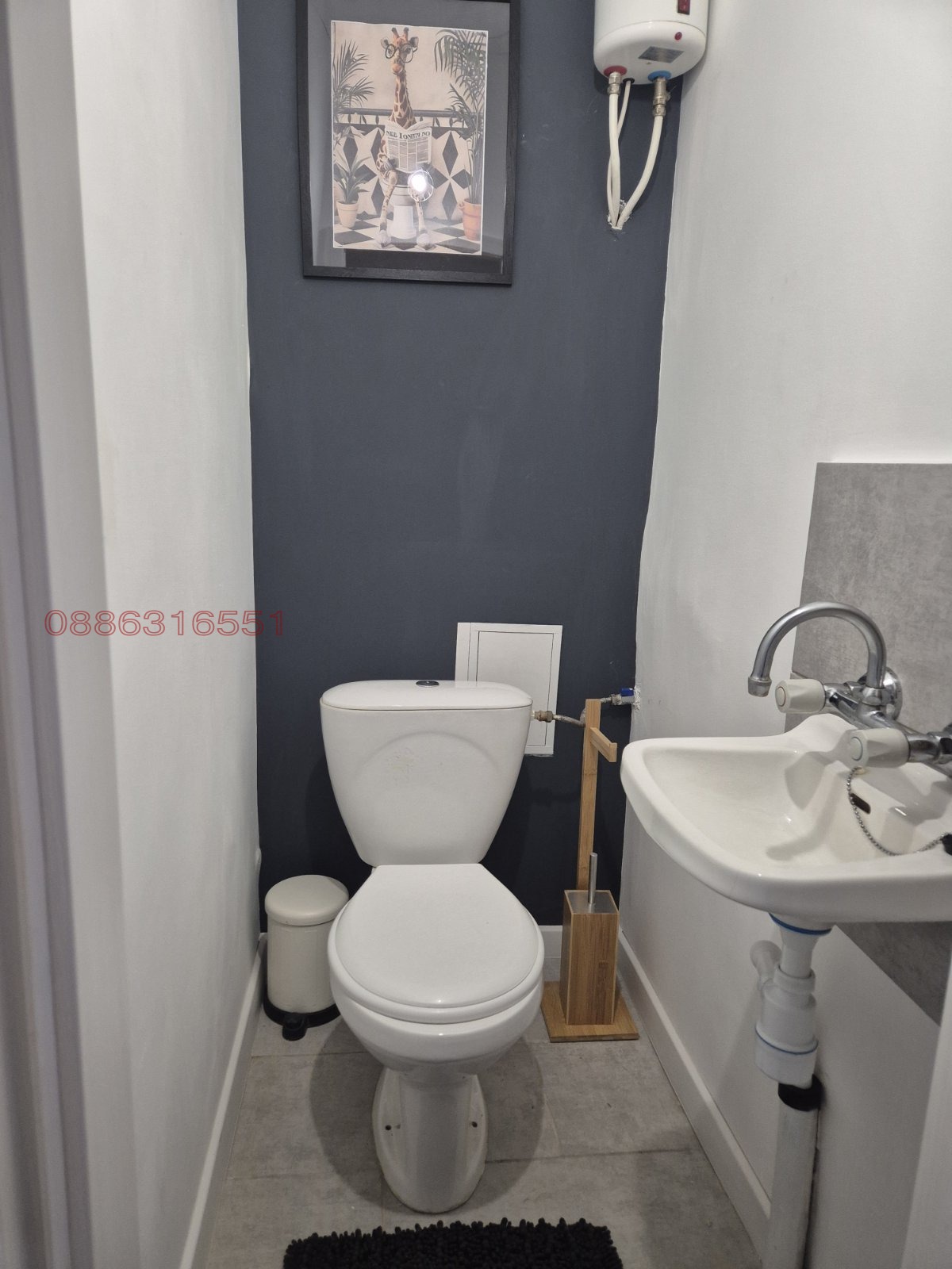 Дава под наем 2-СТАЕН, гр. София, Хаджи Димитър, снимка 15 - Апартаменти - 53699883