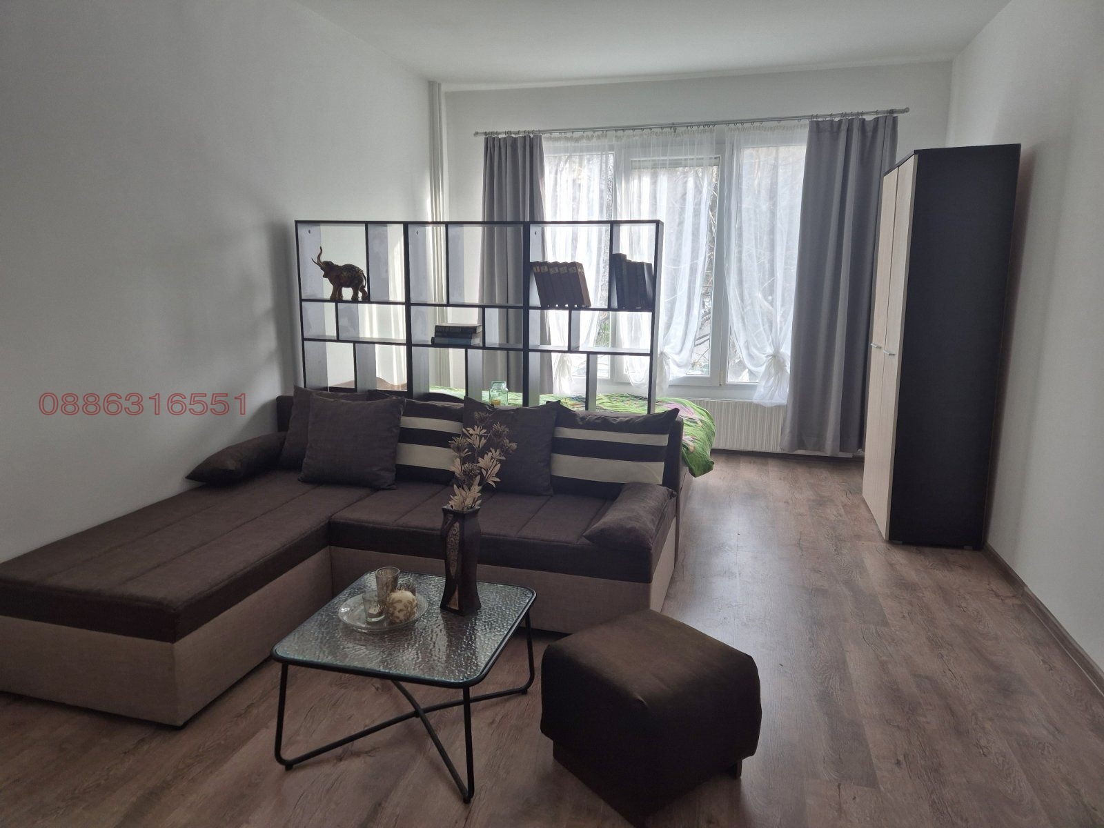 Дава под наем 2-СТАЕН, гр. София, Хаджи Димитър, снимка 11 - Апартаменти - 53699883