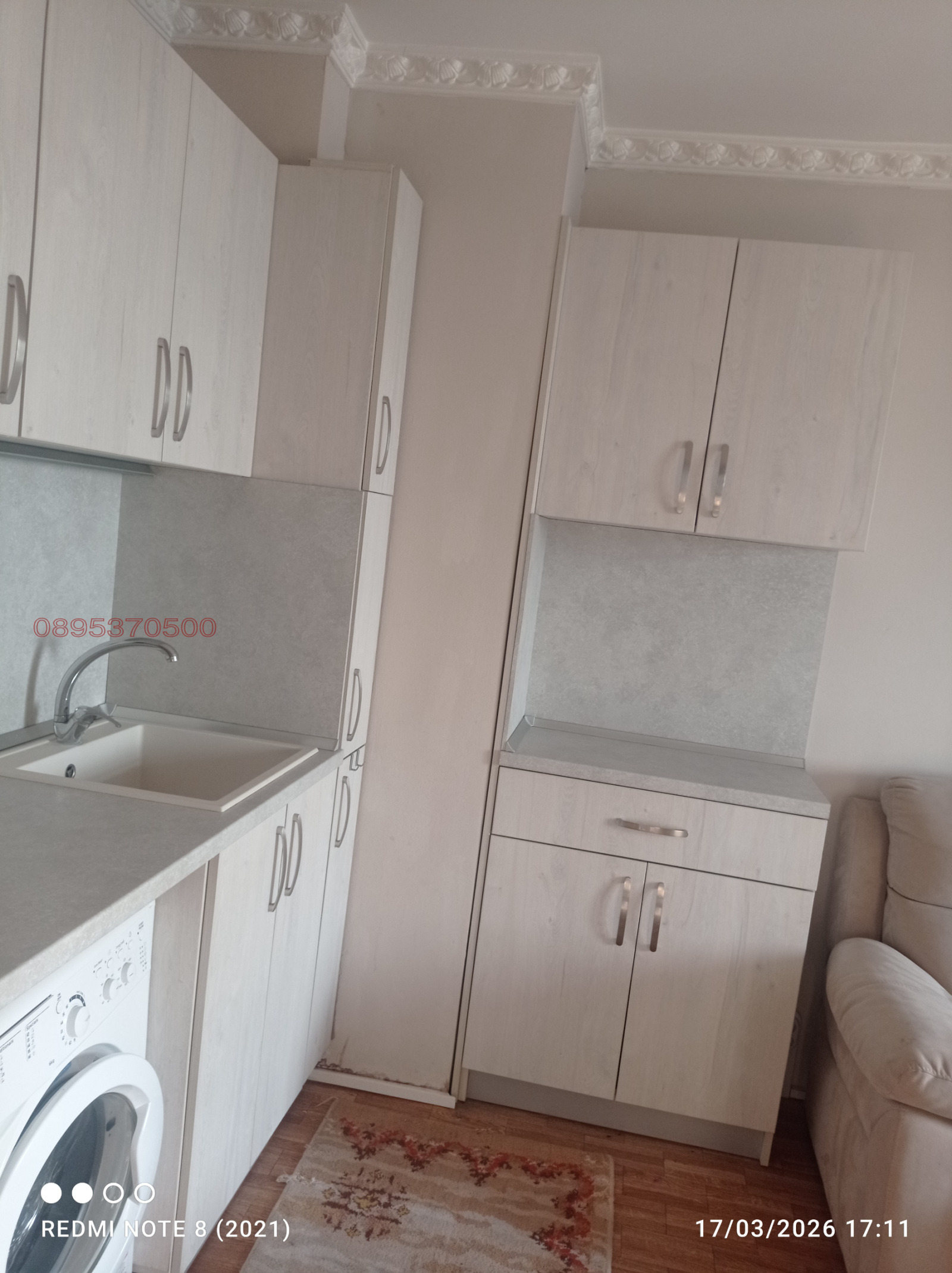 Дава под наем 2-СТАЕН, гр. Пазарджик, Идеален център, снимка 4 - Апартаменти - 53917248