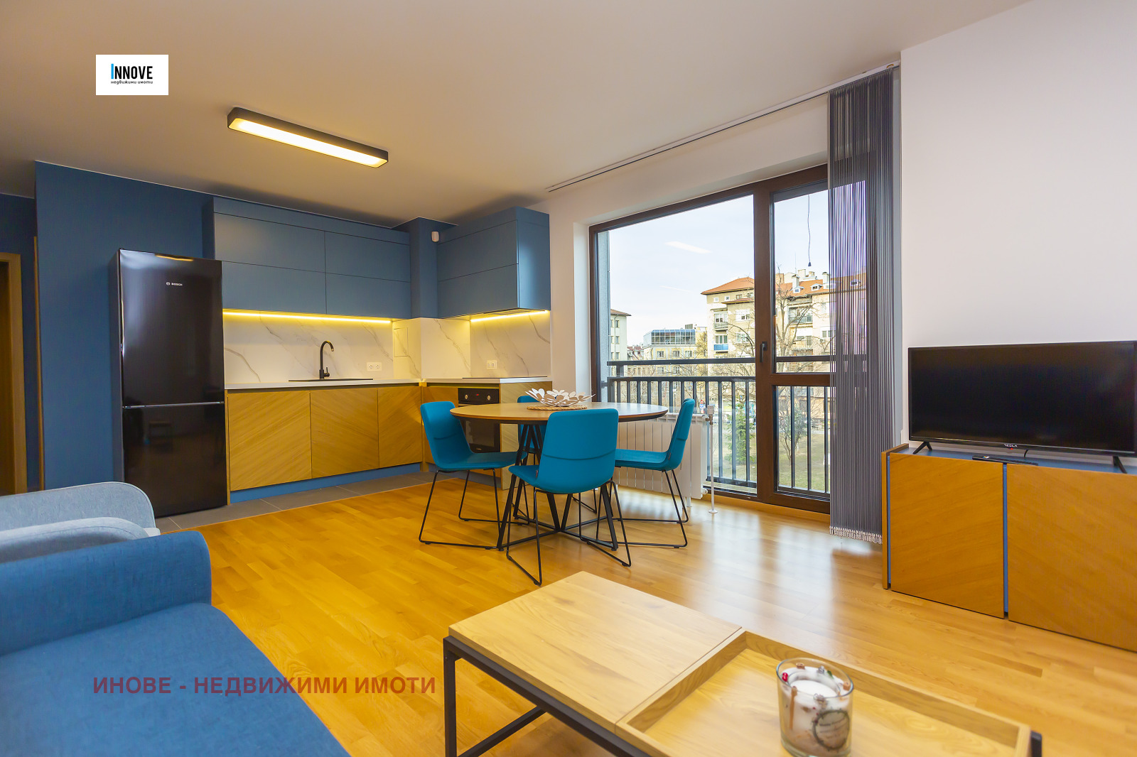 Дава под наем 3-СТАЕН, гр. София, Център, снимка 2 - Апартаменти - 53983162