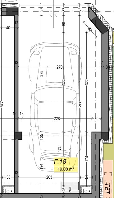 A louer  Garage Sofia , Stoudentski grad , 19 m² | 50537227 - image [4]