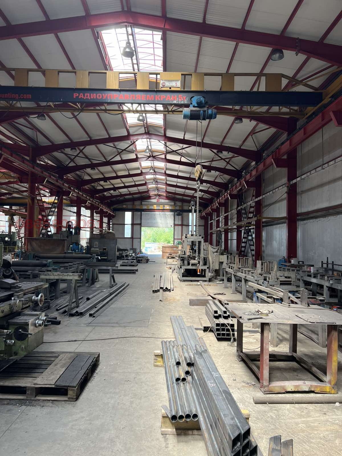 Дава под наем ПРОМ. ПОМЕЩЕНИЕ, гр. Пловдив, Индустриална зона - Север, снимка 8 - Производствени сгради - 53617109