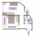 Дава под наем  2-стаен град Варна , Окръжна болница-Генерали , 54 кв.м | 84586200 - изображение [7]