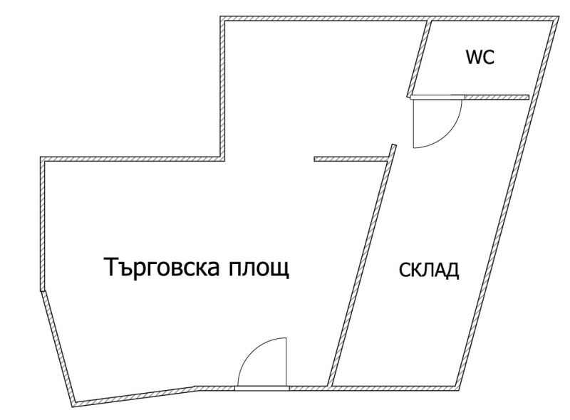 Дава под наем МАГАЗИН, гр. Бургас, Център, снимка 9 - Магазини - 52430807