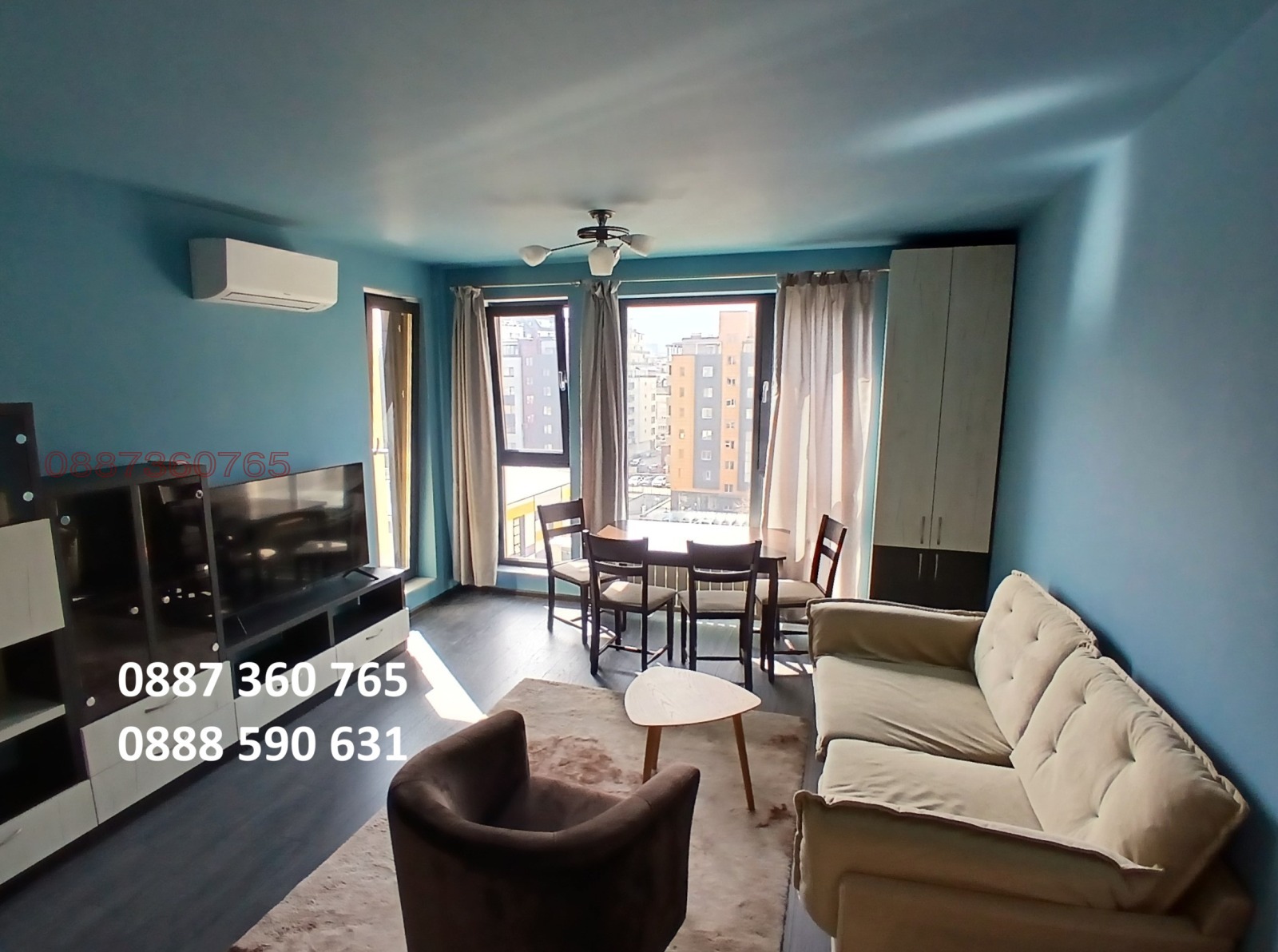 Дава под наем 2-СТАЕН, гр. София, Манастирски ливади, снимка 2 - Апартаменти - 53807999