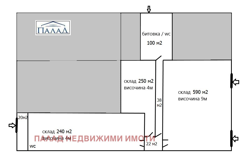 Дава под наем СКЛАД, гр. Варна, Северна промишлена зона, снимка 10 - Складове - 54197723
