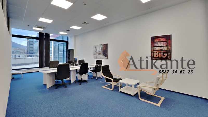 Дава под Наем ОФИС в град София, Манастирски ливади - 171 кв.м / 2 052 € » 4 013.36 лв., АТИКАНТЕ ЕСТЕЙТС