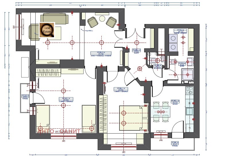 Дава под наем 3-СТАЕН, гр. София, Център, снимка 15 - Апартаменти - 53274749