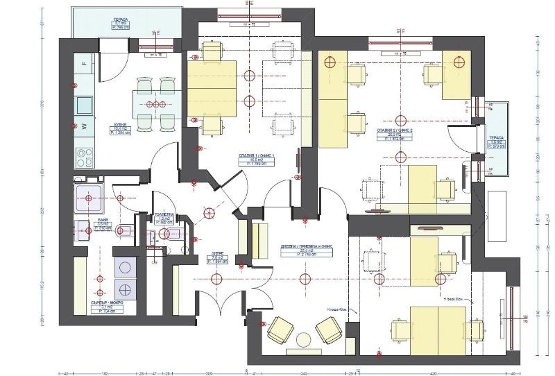 Издаје се  2 спаваће собе Софија , Центар , 103 м2 | 44102638 - слика [16]