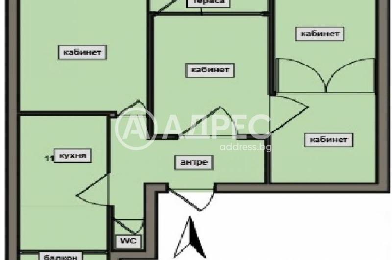 Дава под наем ОФИС, гр. София, Център, снимка 3 - Офиси - 48221425