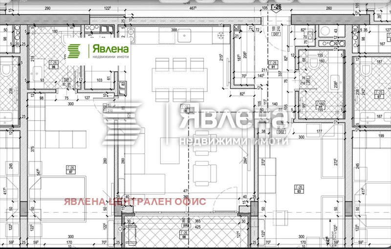 Дава под наем 3-СТАЕН, гр. София, Витоша, снимка 8 - Апартаменти - 54715677