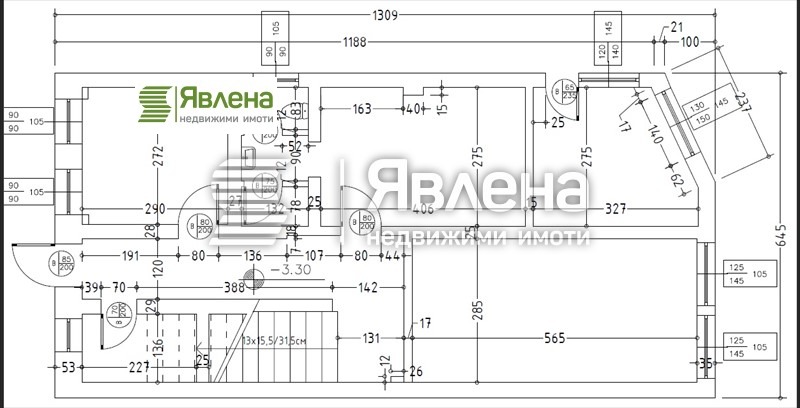 Te huur  Kantoor Sofia , Tsentar , 89 m² | 84961653 - afbeelding [2]