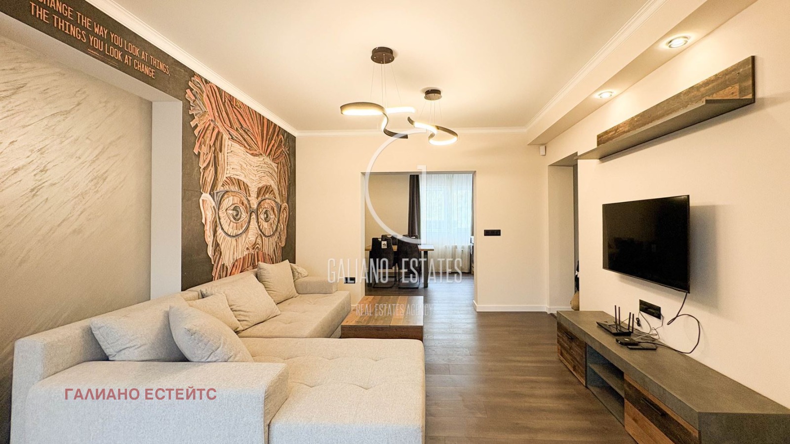 Дава под наем 2-СТАЕН, гр. София, Център, снимка 2 - Апартаменти - 53915460