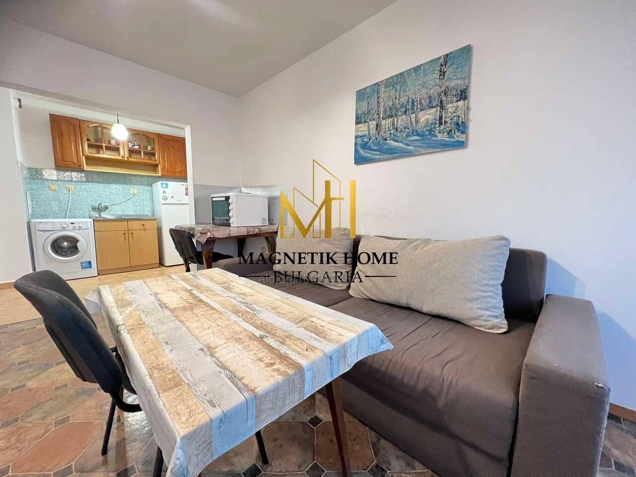 Дава под наем 2-СТАЕН, гр. Бургас, Зорница, снимка 2 - Апартаменти - 53876812