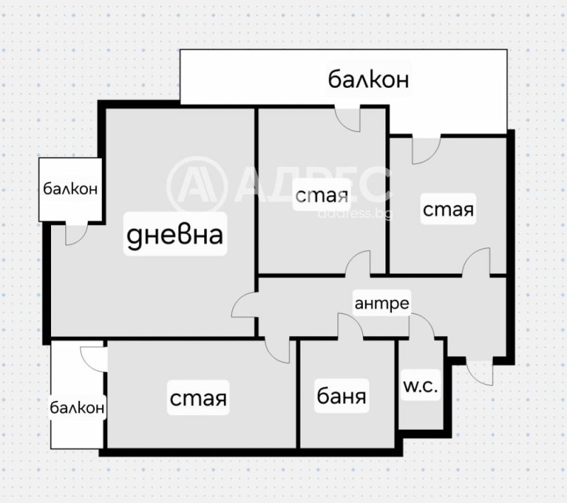 Дава под наем МНОГОСТАЕН, гр. София, Белите брези, снимка 3 - Апартаменти - 52739488