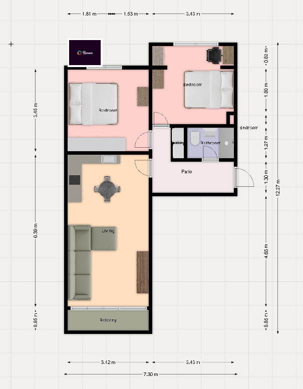 В аренду  2 спальни Варна , Чайка , 70 кв.м | 31279952