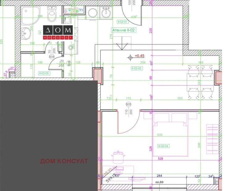 Kiadó  1 hálószoba Sofia , Dianabad , 56 négyzetméter | 27436927 - kép [5]