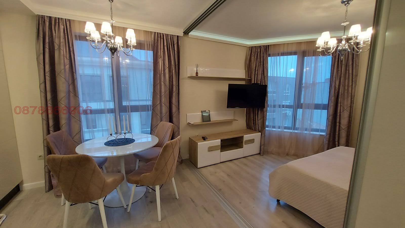 Дава под наем 3-СТАЕН, гр. Варна, Гранд Мол, снимка 8 - Апартаменти - 53846587