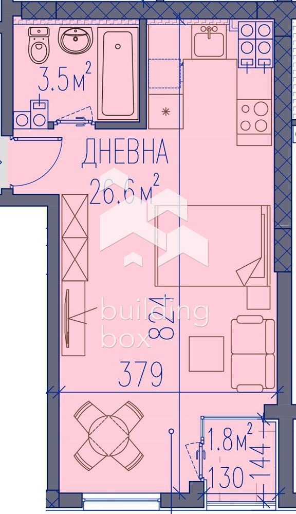 Дава под наем 1-СТАЕН, гр. Пловдив, Христо Смирненски, снимка 10 - Aпартаменти - 47790316