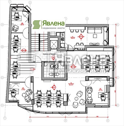 Дава под наем ОФИС, гр. София, Център, снимка 15 - Офиси - 53013210