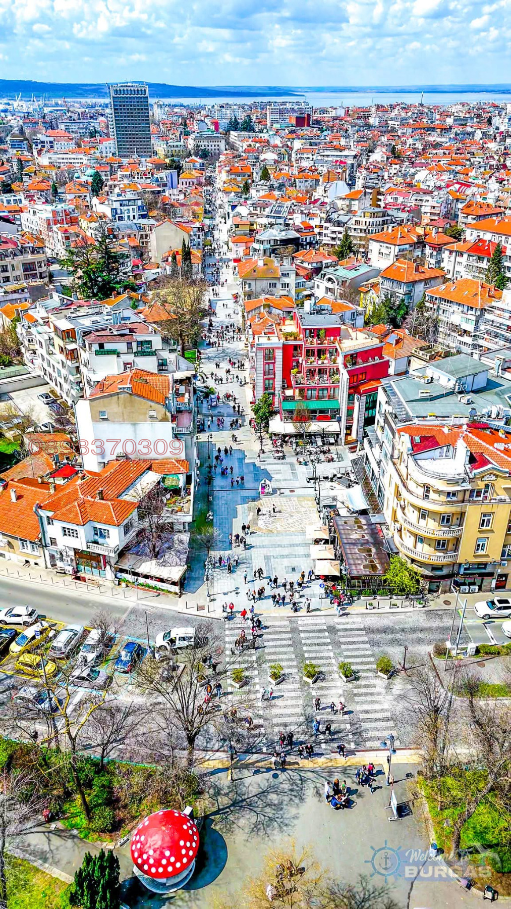 Дава под наем 1-СТАЕН, гр. Бургас, Център