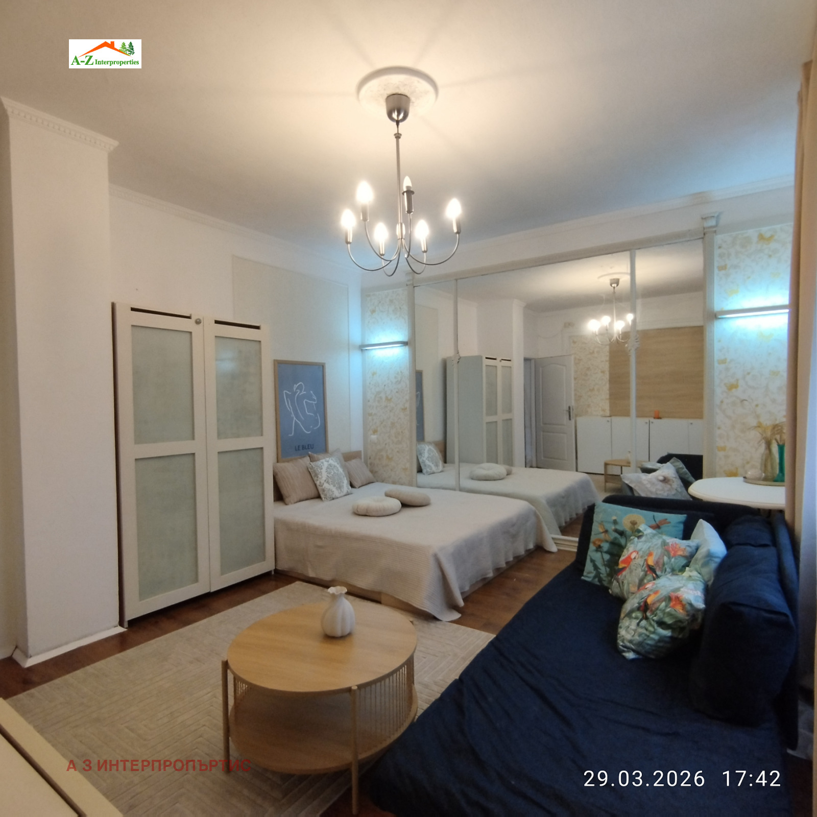 Дава под наем 2-СТАЕН, гр. София, Иван Вазов, снимка 2 - Апартаменти - 54108137