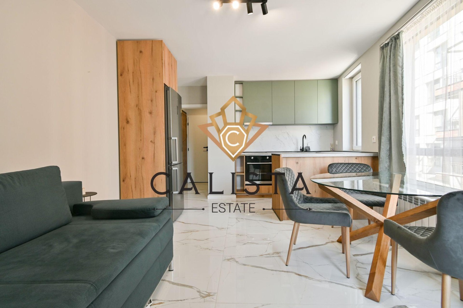 Дава под наем 2-СТАЕН, гр. София, Кръстова вада, снимка 2 - Апартаменти - 53645178