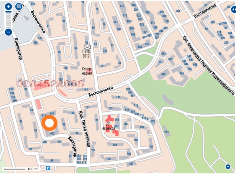 Дава под наем ГАРАЖ, ПАРКОМЯСТО, гр. Бургас, област Бургас, снимка 6 - Гаражи и паркоместа - 52781166
