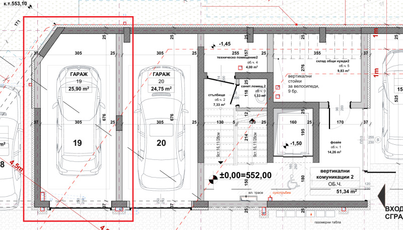 Дава под наем ГАРАЖ, ПАРКОМЯСТО, гр. София, Люлин 8, снимка 2 - Гаражи и паркоместа - 53174502