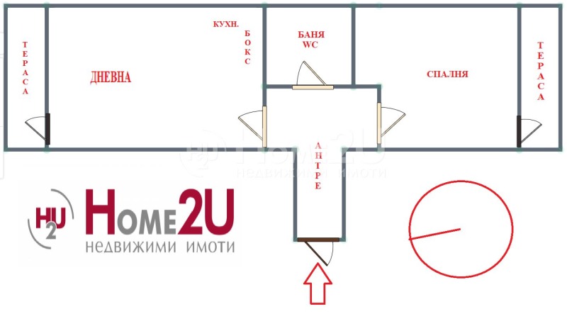 För uthyrning  1 sovrum Sofia , Manastirski livadi , 65 kvm | 74853071 - bild [15]