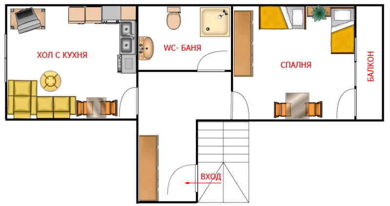 För uthyrning  1 sovrum Varna , Centar , 70 kvm | 95584436 - bild [16]