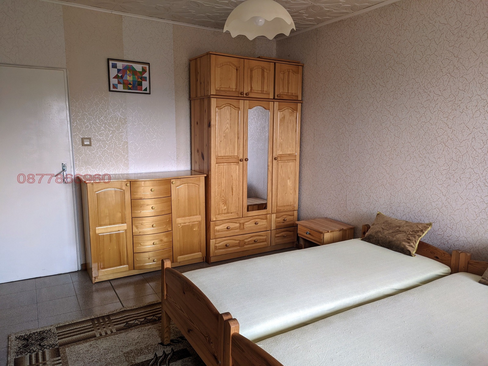 Дава под наем 3-СТАЕН, гр. София, Света Троица, снимка 6 - Апартаменти - 53671931