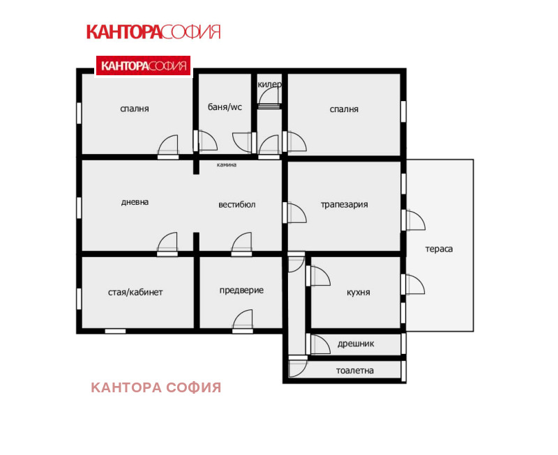 Дава под наем ОФИС, гр. София, Докторски паметник, снимка 14 - Офиси - 53492698