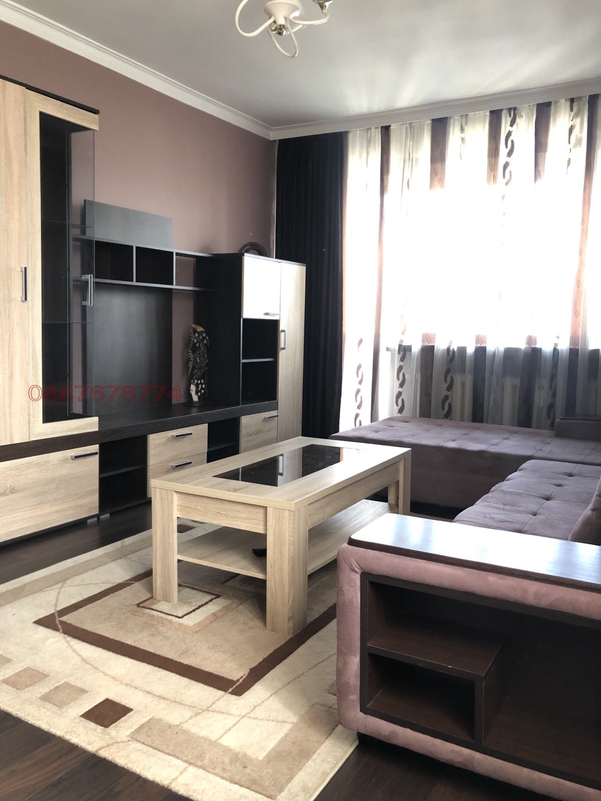 Дава под наем 2-СТАЕН, гр. София, Зона Б-5, снимка 3 - Апартаменти - 56128407