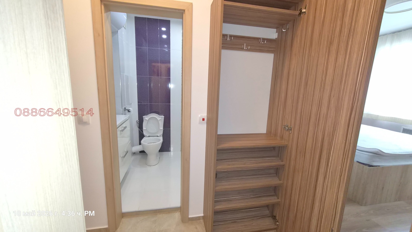 Дава под наем 2-СТАЕН, гр. София, Левски Г, снимка 9 - Апартаменти - 55361568