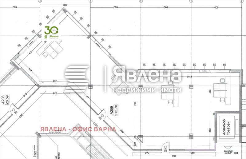 Дава под наем ОФИС, гр. Варна, Младост 2, снимка 2 - Офиси - 48384650