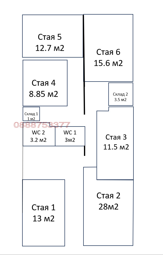 Дава под наем ОФИС, гр. София, Младост 3, снимка 3 - Офиси - 53772499