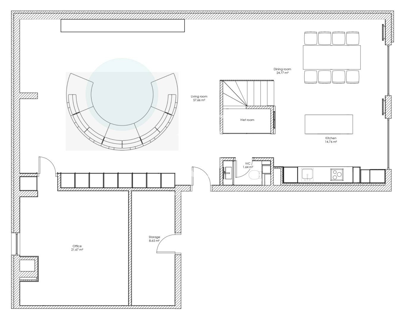Дава под наем 4-СТАЕН, гр. София, Манастирски ливади, снимка 7 - Апартаменти - 54066474