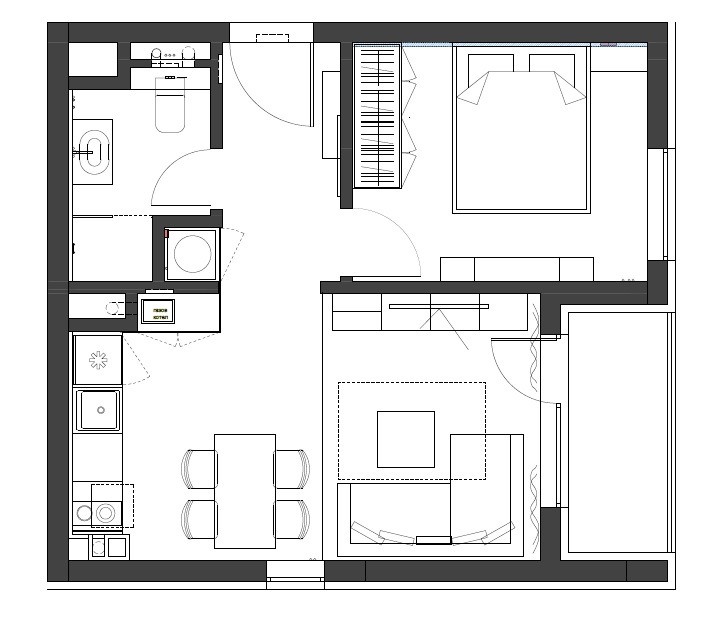 K pronájmu  1 ložnice Sofia , Krastova vada , 60 m2 | 82766023 - obraz [16]